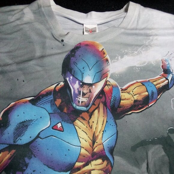 Valiant Universe X-O Manowar Warmonger AOP Sublimation T-Shirt - Picture 1 of 7